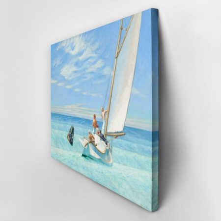 Πινακας σε καμβά EDWARD HOPPER - GROUND SWELL - Edward Hopper Sticky 3