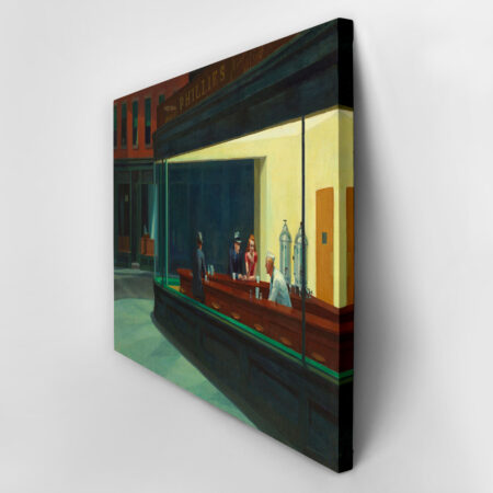 Πινακας σε καμβά EDWARD HOPPER - NIGHTHAWKS - Edward Hopper Sticky 3