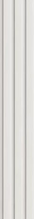 Διακοσμητικό MDF panel τοίχου με 3D πηχακια WHITE 502040 BEAT ST πλατος 11.9cm x υψος 2.75m - Πανελ τοίχου με 3D πηχάκια Sticky 5