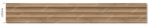 Διακοσμητικό MDF panel τοίχου με 3D πηχακια PECAN 808090 WAVE ST πλατος 11.9cm x υψος 2.75m