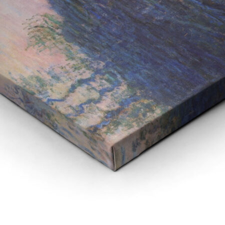Πινακας σε καμβά MONET - SUNSET AT LAVACOURT, WINTER EFFECT - Monet Claude Sticky 2