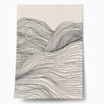 Πόστερ MOUNTAIN MINIMALIST LINES