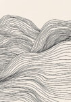 Πόστερ MOUNTAIN MINIMALIST LINES