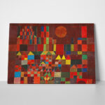 Πινακας σε καμβά PAUL KLEE - THE CASTLE IN THE SUN