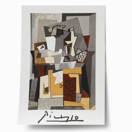 Πόστερ PICASSO - NATURE MORTE A LA PORTE ET A LA CLEF - Διασημοι Ζωγραφοι Sticky 1