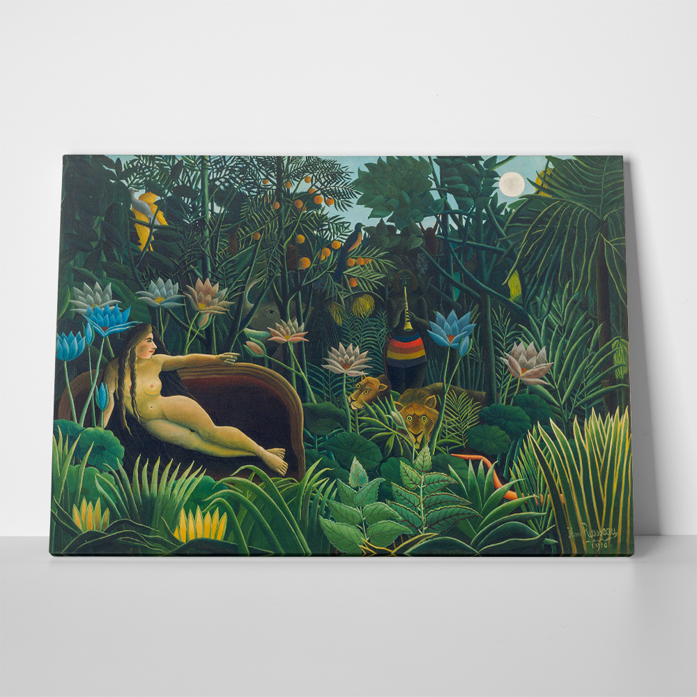 Πινακας σε καμβά HENRI ROUSSEAU - THE DREAM