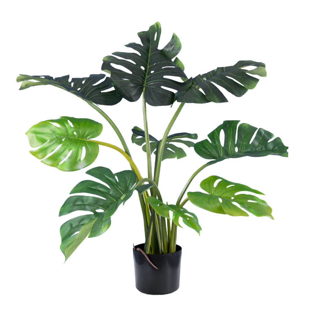MONSTERA PLANT 20001 - Τεχνητό Διακοσμητικό Φυτό Μονστέρα Υ85cm