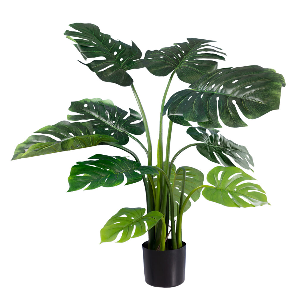 MONSTERA PLANT 20002 - Τεχνητό Διακοσμητικό Φυτό Μονστέρα Υ120cm