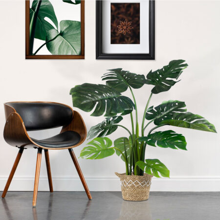 MONSTERA PLANT 20002 - Τεχνητό Διακοσμητικό Φυτό Μονστέρα Υ120cm - Τεχνητες Μονστερες και Φιλοδεντρα Sticky 3