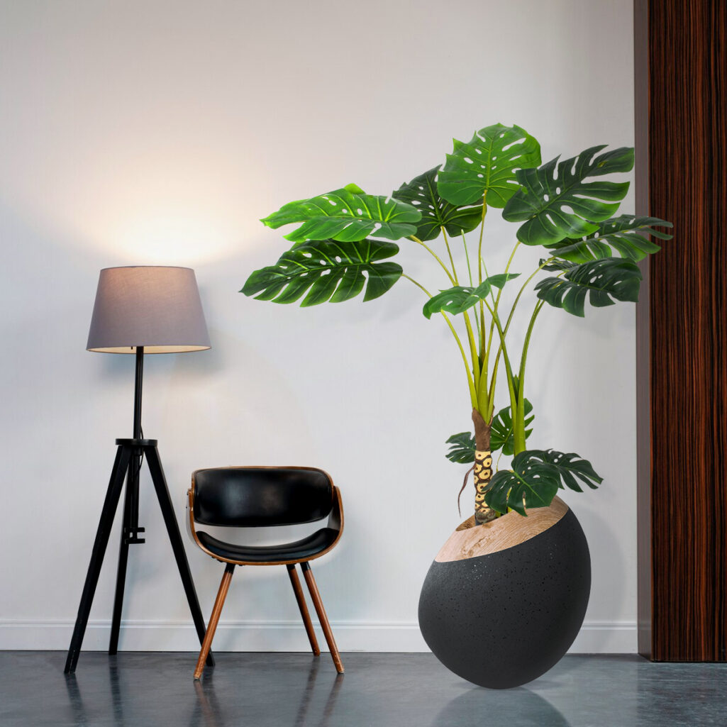 MONSTERA PLANT 20004 - Τεχνητό Διακοσμητικό Φυτό Μονστέρα Υ140cm