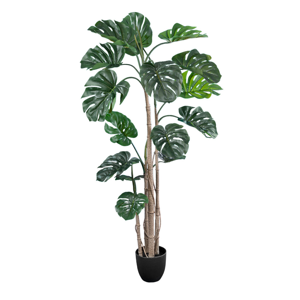 MONSTERA PLANT 20006 - Τεχνητό Διακοσμητικό Φυτό Μονστέρα Υ150cm