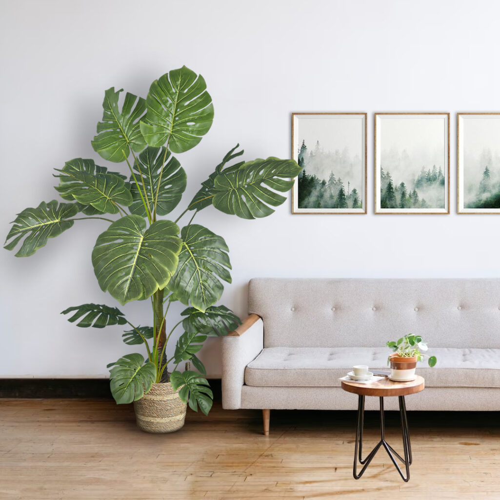 MONSTERA PLANT 20007 - Τεχνητό Διακοσμητικό Φυτό Μονστέρα Υ160cm