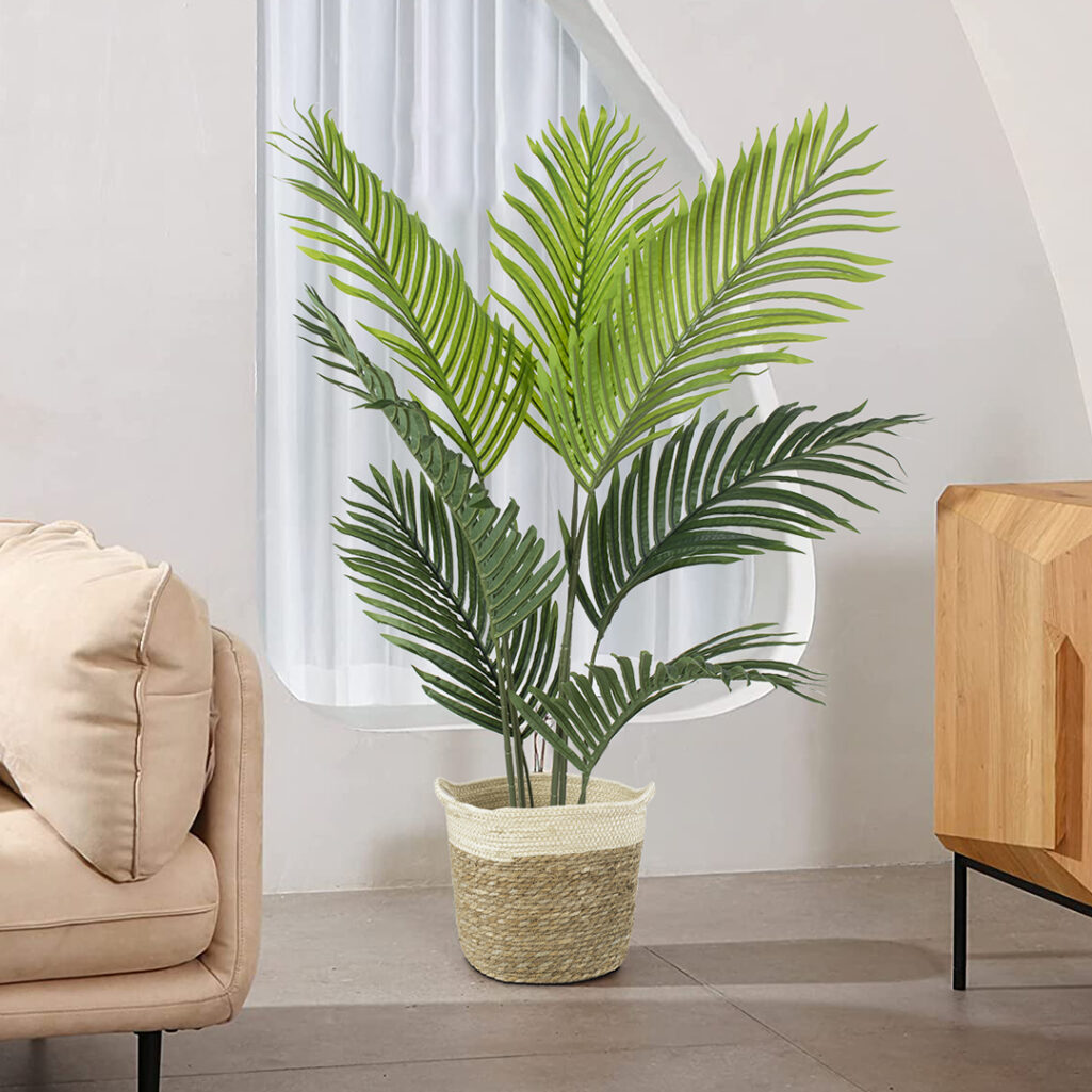 ARECA PALM TREE 20008 - Τεχνητό Διακοσμητικό Φυτό Φοινικόδεντρο Αρέκα Υ120cm