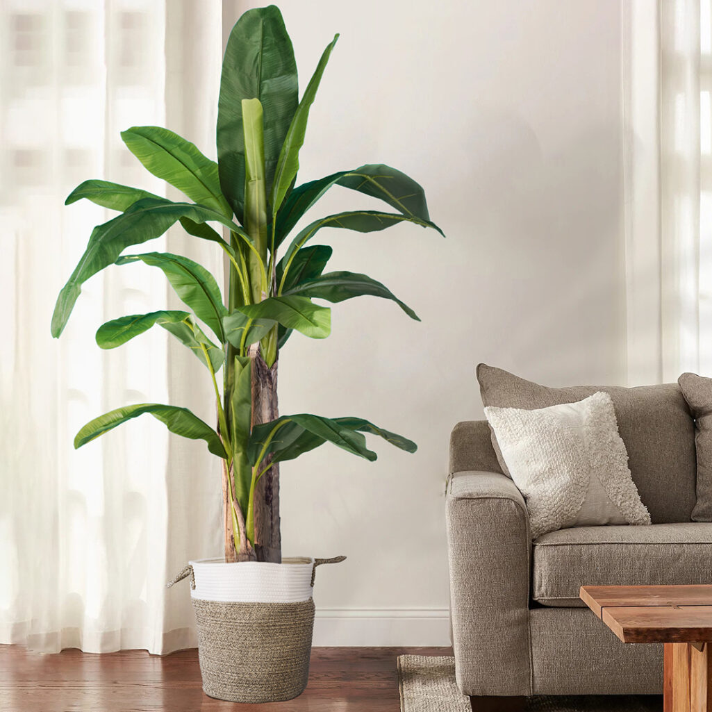 BANANA TREE 20017 - Tεχνητό Διακοσμητικό Φυτό Μπανανιά - Μπανανόδεντρο Υ180cm