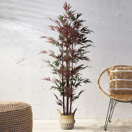 BLOODLEAF BAMBOO 20039 Τεχνητό Διακοσμητικό Φυτό Αιματόφυλλο Μπαμπού Υ170cm - Τεχνητα Μπαμπου Sticky 4