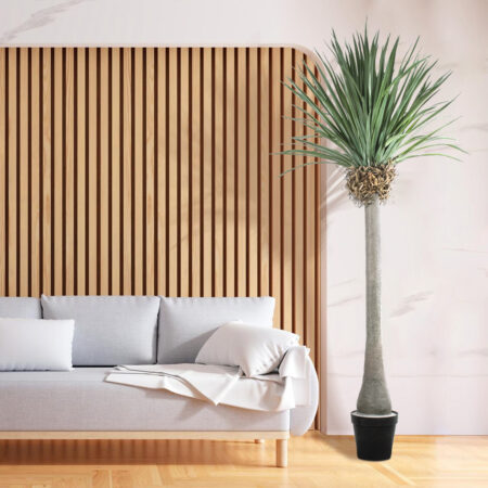 BEAUCARNEA PALM TREE 20048 Τεχνητό Διακοσμητικό Φυτό Κυρτόφυλλος Μπουκαρνέα Υ250cm - Τεχνητοι Φοινικες Sticky 5