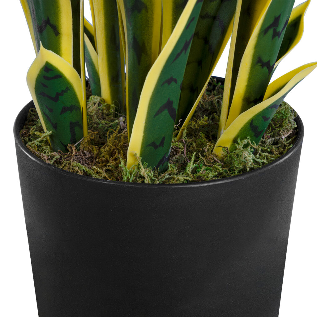 BLOODLEAF DRACAENA TRIFASCIATA 20062 Τεχνητό Διακοσμητικό Φυτό Αιματόφυλλη Σανσεβιέρια Υ100cm