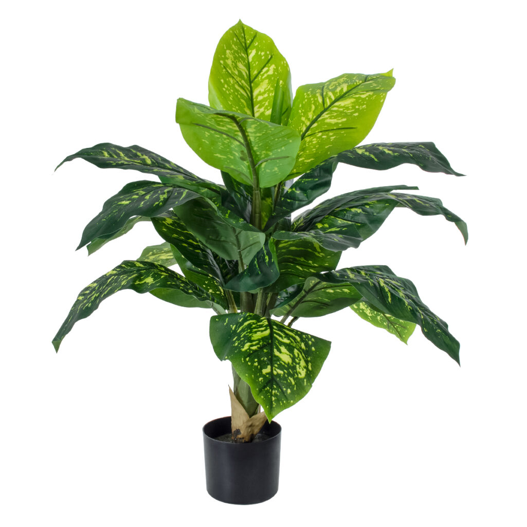 ROHDEA JAPONICA 20067 Τεχνητό Διακοσμητικό Φυτό Ιαπωνέζικη Ροδέα Υ80cm