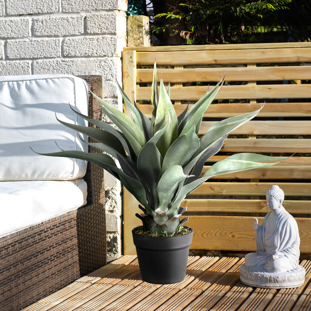 SISAL AGAVE 20080 Τεχνητό Διακοσμητικό Φυτό Αγαύη Υ60cm