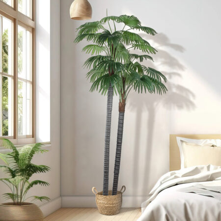 PALM TREE 20086 Τεχνητό Διακοσμητικό Φυτό Φοινικόδεντρο Βεντάλια Υ300cm - Τεχνητοι Φοινικες Sticky 5