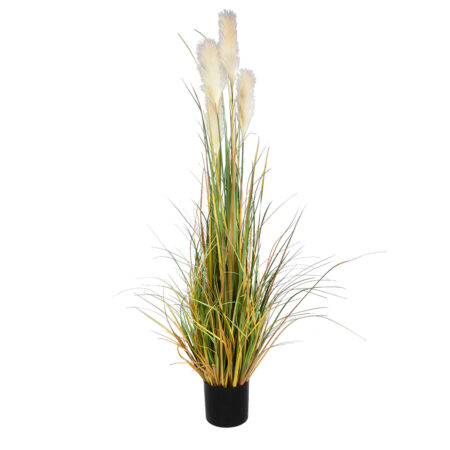 PAMPAS GRASS 20108 Τεχνητό Διακοσμητικό Φυτό Γρασίδι της Πάμπας Υ150cm - Τεχνητά Γρασίδια και Χόρτα