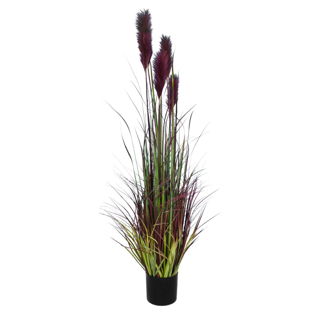 BLOODY PAMPAS GRASS 20110 Τεχνητό Διακοσμητικό Φυτό Αιματόφυλλο Γρασίδι της Πάμπας Υ150cm