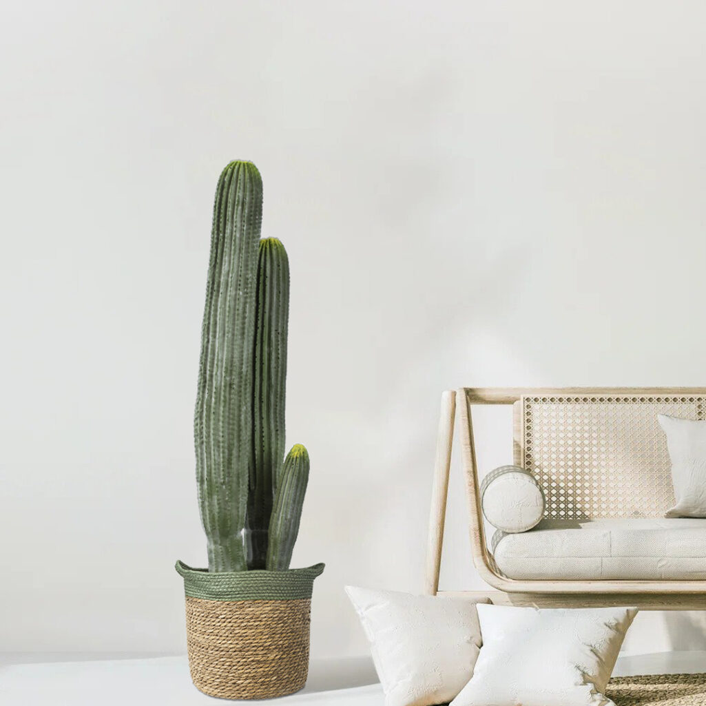 CARNEGIEA CACTUS 20121 Τεχνητό Διακοσμητικό Φυτό Κάκτος Σαγκουάρο Υ80cm