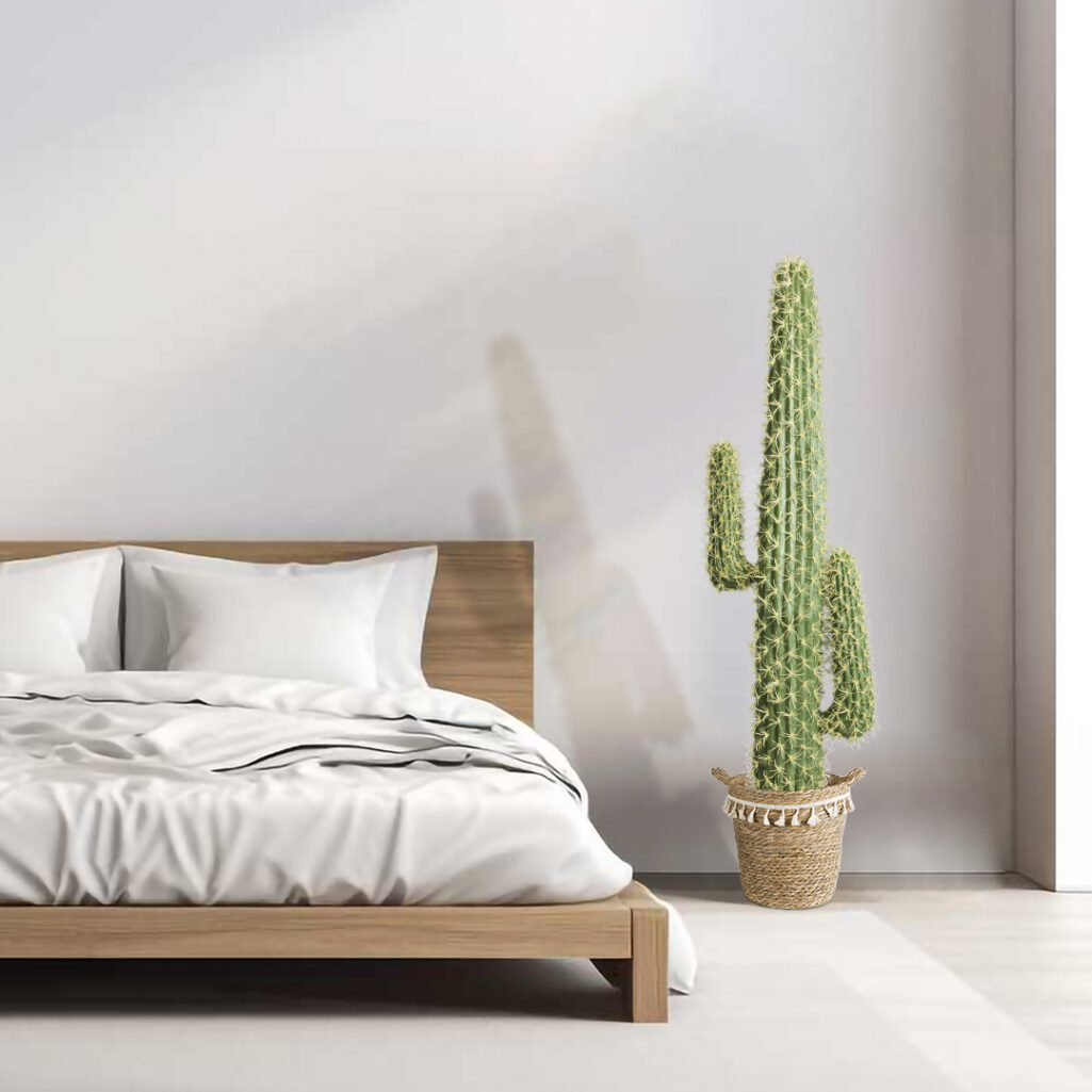 TRICHOCEREEAE CACTUS 20132 Τεχνητό Διακοσμητικό Φυτό Κλειστόκακτος Υ140cm