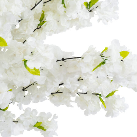 BIANCA CHERRY BLOSSOM TREE 20141 Τεχνητό Διακοσμητικό Δέντρο Λευκή Κερασιά Υ160cm - Τεχνητα Ανθισμένα Δεντρα Sticky 1