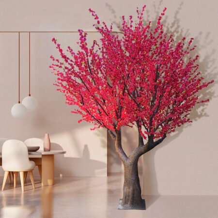 PEACH BLOSSOM TREE 20168 Τεχνητό Διακοσμητικό Δέντρο Ανθισμένη Ροδακινιά Υ300cm - Τεχνητα Ανθισμένα Δεντρα Sticky 4