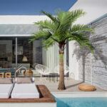 COCONUT PALM TREE 20169 Τεχνητό Διακοσμητικό Φυτό Φοινικόδεντρο Κοκοφοίνικας Εξωτερικού Χώρου IP68 UV Certified Protection Υ400cm