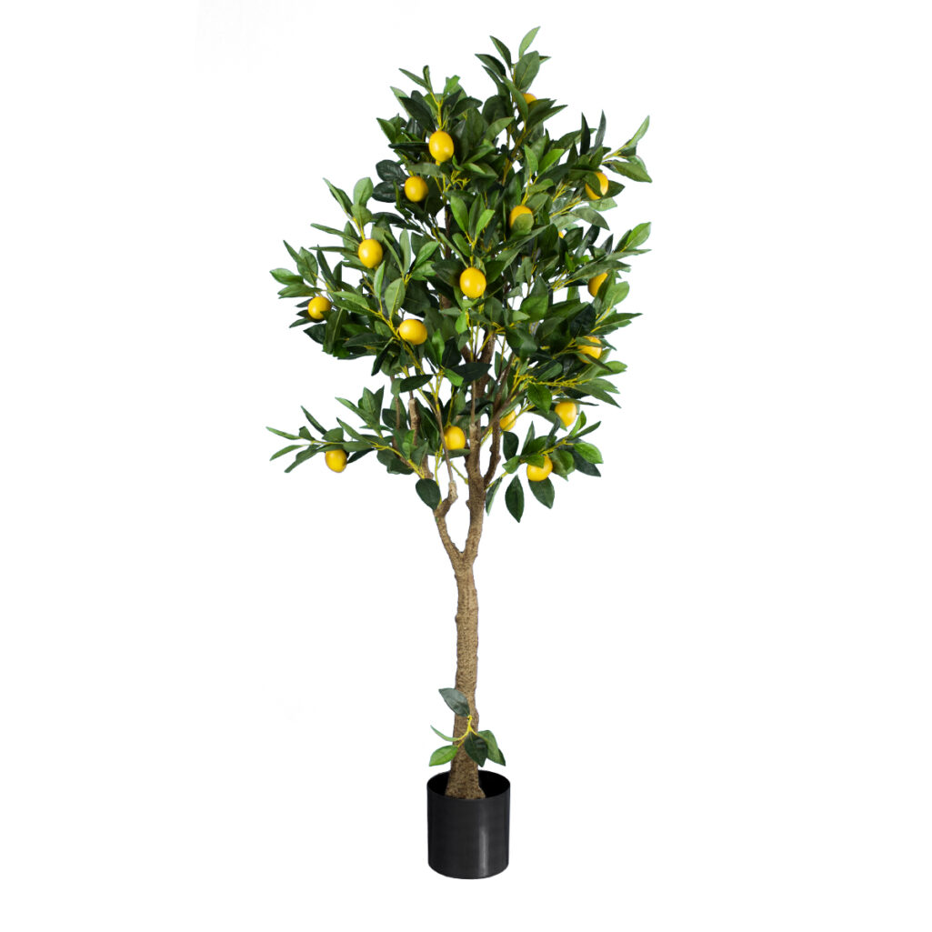 LEMON TREE 20214 Τεχνητό Διακοσμητικό Δέντρο Λεμονιά Υ165cm
