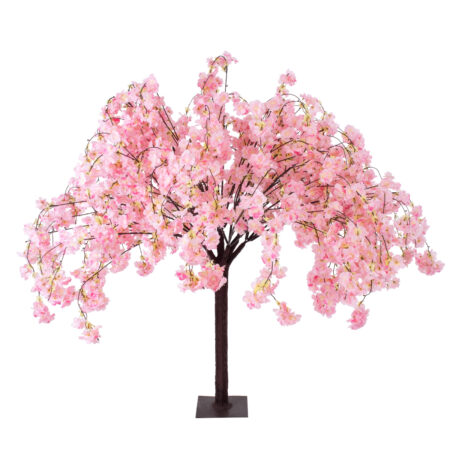 PINK CHERRY BLOSSOM TREE 20359 Τεχνητό Διακοσμητικό Δέντρο Ροζ Άνθος Κερασιάς Υ140cm - Τεχνητα Ανθισμένα Δεντρα
