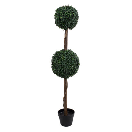 BUXUS 20399 Τεχνητό Διακοσμητικό Φυτό Πυξός Υ120cm - Τεχνητα Κωνοφορα και διαμορφωμενα φυτα