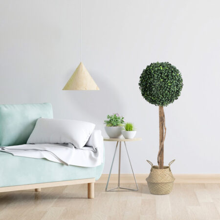 BUXUS 20406 Τεχνητό Διακοσμητικό Φυτό Πυξός Υ90cm - Τεχνητα Κωνοφορα και διαμορφωμενα φυτα Sticky 4