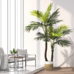 ARECA PALM TREE 20421 - Τεχνητό Διακοσμητικό Φυτό Φοινικόδεντρο Αρέκα Υ260cm