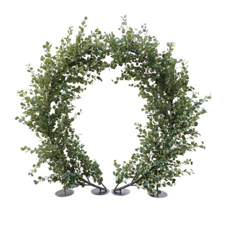 EYCALYPTUS CINEREA ARCH 20434 Τεχνητή Διακοσμητική Αψίδα Ευκάλυπτου Μ250cm x Υ250cm - Τεχνητά Φυτά και Δέντρα