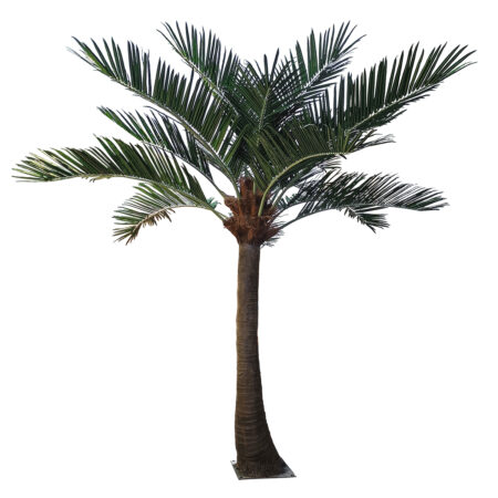 COCONUT PALM TREE 20442 Τεχνητό Διακοσμητικό Φοινικόδεντρο Κοκοφοίνικας Εξωτερικού Χώρου IP68 UV Certified Protection Υ400cm - Τεχνητοι Φοινικες
