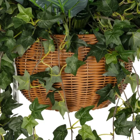 VARIOUS HANGING PLANT 20623 Τεχνητό Κρεμαστό Διακοσμητικό Φυτό Φτέρης Π60 x Μ60 x Y70cm - Πρασινάδες - Κρεμαστά φυτά Sticky 4