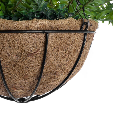 FERN HANGING PLANT 20624 Τεχνητό Κρεμαστό Διακοσμητικό Φυτό Φτέρης Y45cm - Πρασινάδες - Κρεμαστά φυτά Sticky 3