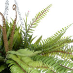 FERN HANGING BOUQUET PLANT 20629 Τεχνητό Κρεμαστό Διακοσμητικό Φυτό Φτέρης Y56cm