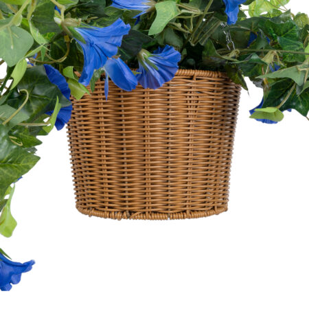 MORNING GLORY HANGING PLANT 20636 Τεχνητό Κρεμαστό Διακοσμητικό Φυτό Ορτανσίας Y55cm - Πρασινάδες - Κρεμαστά φυτά Sticky 4