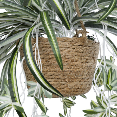 CHLOROPHYTUM COMOSUM HANGING PLANT 20638 Τεχνητό Κρεμαστό Διακοσμητικό Χλωρόφυτο  Y50cm - Πρασινάδες - Κρεμαστά φυτά Sticky 4