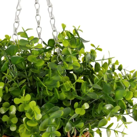 EUCALYPTUS HANGING PLANT 20640 Τεχνητό Κρεμαστό Διακοσμητικό Φυτό Φτέρης Π45 x Μ45 x Y30cm - Πρασινάδες - Κρεμαστά φυτά Sticky 3