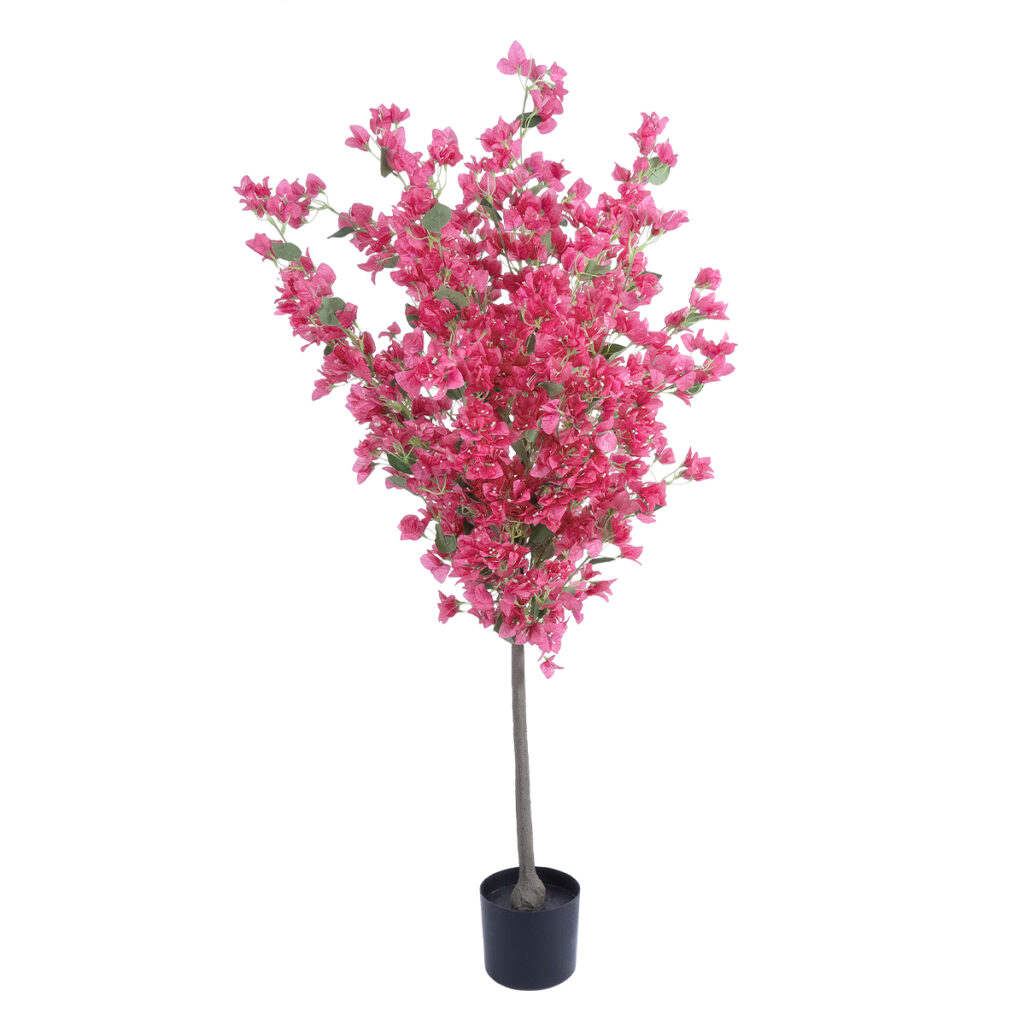 BOUGANVILLEA 20664 Τεχνητό Διακοσμητικό Φυτό με Ανθη Μπουκανβίλιας Φουξια Υ150cm