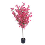 BOUGANVILLEA 20664 Τεχνητό Διακοσμητικό Φυτό με Ανθη Μπουκανβίλιας Φουξια Υ150cm