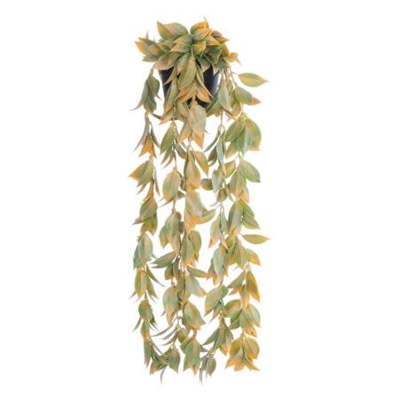 HANGING POMELO LEAF 20871 - Τεχνητό Κρεμαστό Διακοσμητικό Φυτό Φύλλο Πομέλο  Φ17 x Y50cm - 