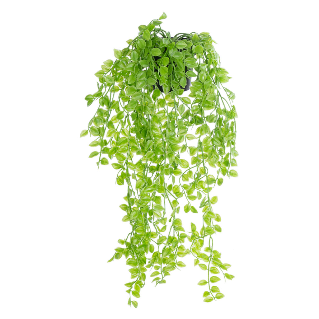 HANGING PEACH LEAF 20880 - Τεχνητό Κρεμαστό Διακοσμητικό Φυτό Φύλλο Ροδακινιάς  Φ20 x Y50cm