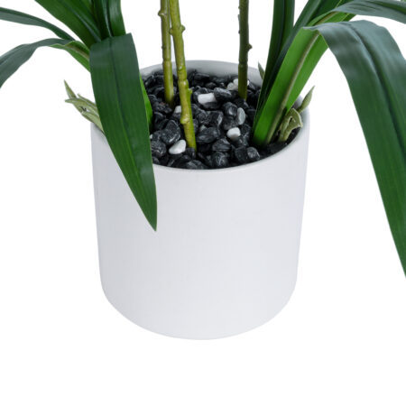 PINK CHERRY CYMBIDIUM 21402 Διακοσμητικό Φυτό Φούξια Κυμβίδιο Υ60cm - Τεχνητες Ορχιδεες Sticky 2