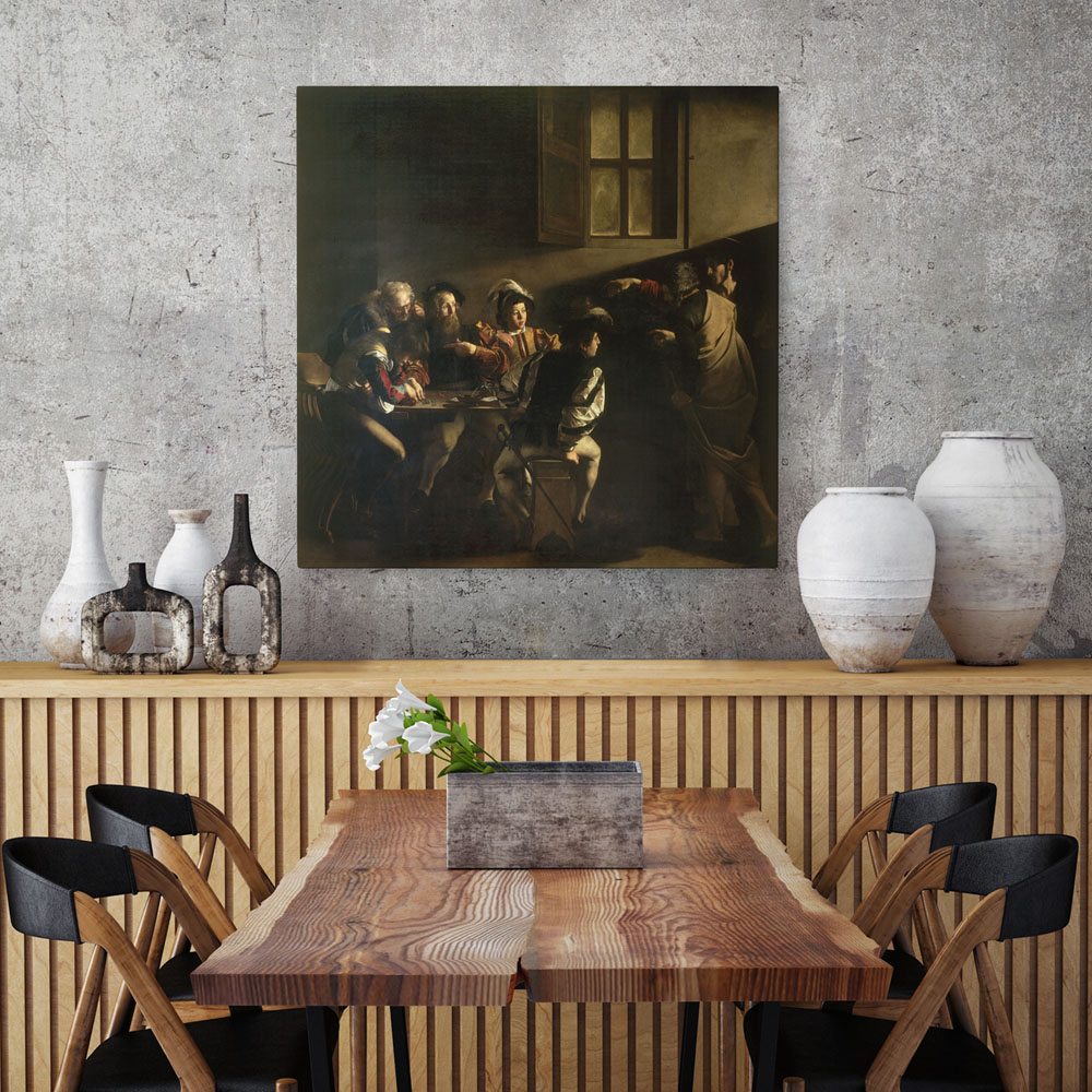 Πίνακας σε καμβά CARAVAGGIO - THE CALLING OF ST MATTHEW